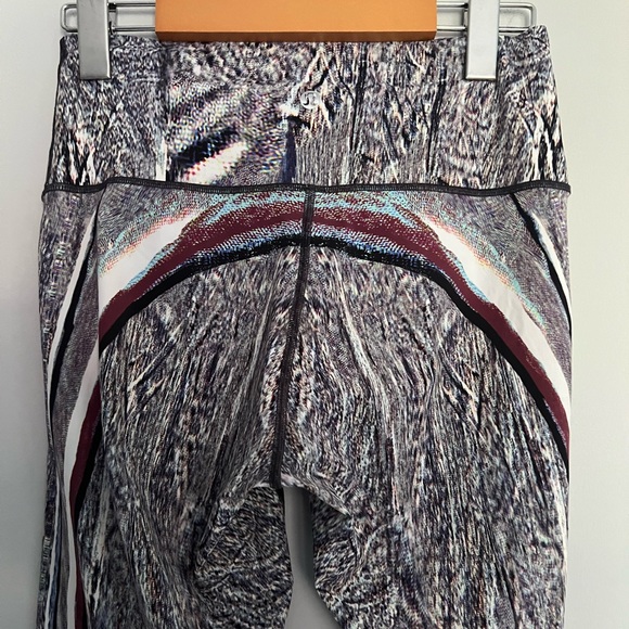 Lululemon Wunder Under High Rise Tight *Nulux Size 12 Polychromatic - Picture 5 of 8